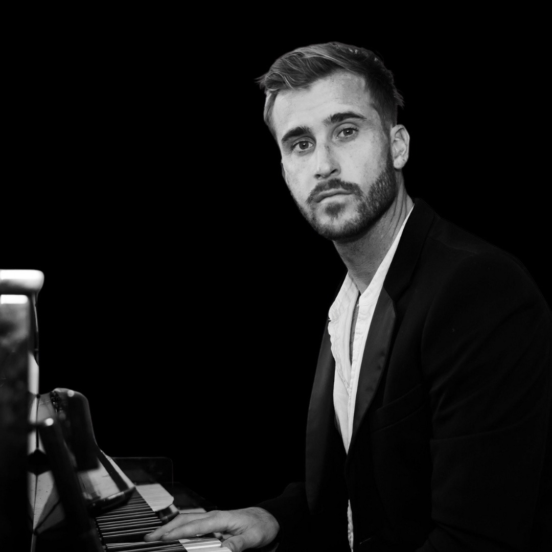 James Carter at the piano